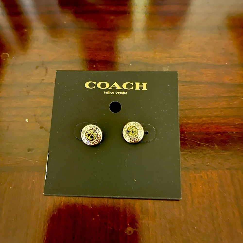 Coach earrings